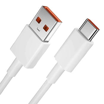 کابل تبدیل USB-A به USB-C شیائومی مدل 6A Super Fast طول 1 متر